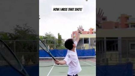How i miss that shot? #tennis #tennistime #tennislife #sports #wilson #bladev9 #เทนนิส