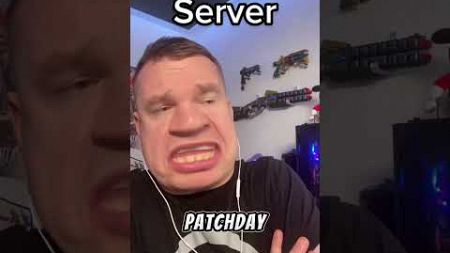 Never play on a patchday 🫱🏾‍🫲🏽 #streamer #funny #gamer #unterhaltung #spaß #twitch