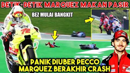 WOW🔥 DETIK-DETIK MARQUEZ CRASH PRACTICE MOTOGP PORTUGAL 2024, BAGNAIA SENANG, BEZZECCHI BANGKIT❗