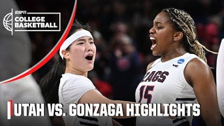 Utah Utes vs. Gonzaga Bulldogs | Full Game Highlights | NCAA Tournament