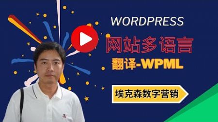 16.WordPress网站WPML插件多语言翻译-埃克森数字营销