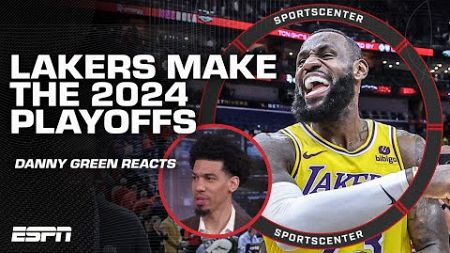 REACTION to Lakers making the playoffs, beating the Pelicans in Play-In Tournament | SportsCenter
