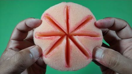 AMAZING DISCOVERY OF SPONGES | HANDMADE CRAFTS FROM SPONGES