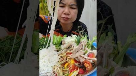 ปูดอง #eatingshow #mukbang #spicyfood #กินเผ็ด #eating #อาหารอีสาน #ซั่วข้าวปุ้น