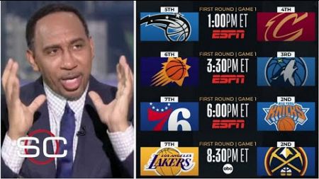 ESPN break NBA Playoffs: Nuggets are fearing LeBron &amp; Lakers? - Mavs beat healthy Clippers? - 76ers?