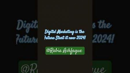 Digital marketing is the future #digitalmarketing