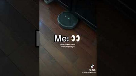 Anyone else fascinated with their @irobot vacuum? #robot #productivity #hacks #funny #funnyshorts