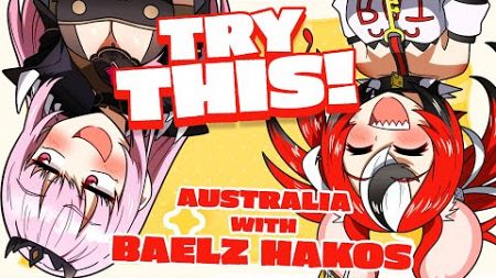 【WE&#39;RE IN AUSTRALIA!】trying food with @HakosBaelz