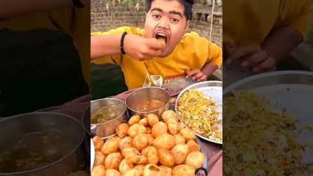Panipuri Eating Challenge #youtubeshorts#shorts #food