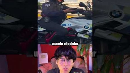 Hombre graba a policía comentiendo una infracción y sale mal #shorts #viral #mexico #influencer