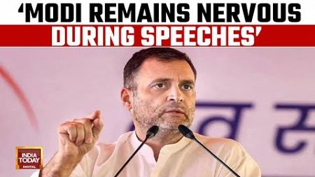 Rahul Gandhi Mocks Modi&#39;s Speeches In Poll Rallies | Says &#39;In Few Days, PM May Shed Tears On Stage&#39;