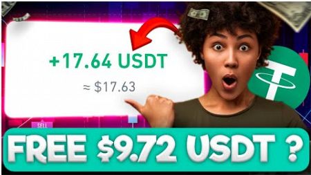 1 Minute = $9.72 🤑 Latest USDT Earning Site 2024 | Make Money Online