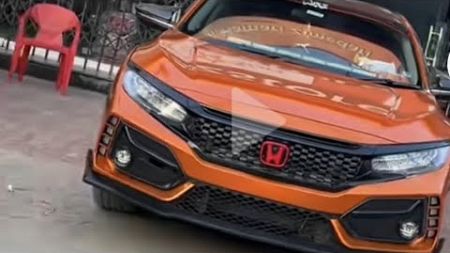 modification of honda civic beautiful 😍 in trend please subscribe my new account 💗 and like it
