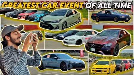 Greatest Car Event Off All Time 🔥 Performance Cars &amp; Good Vibes 😍 TEAM4K