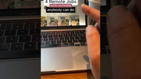 Remote jobs anyone can do. #affiliatementor #onlinemarketing