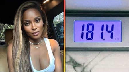 Ciara Shares Her Weight on Scale as She&#39;s Trying to Lose 70 Pounds