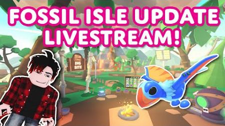 ⛏️Mining FOSSILS In The New Adopt Me! 🦖Update! How Many DINOSAUR PETS Can We Get?!🦕