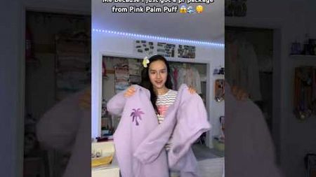 I can’t believe this is real life!! @pinkpalmpuff 💗💗😭 #fypシ #fashion #pinkpalmpuff #viral