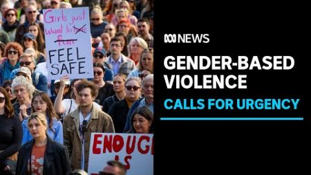 Thousands gather across country calling for end to gender-based violence | ABC News