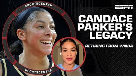 Candace Parker announces retirement from the WNBA 👏 Andraya Carter on her legacy 🤩 | SportsCenter