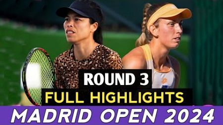 Su Wei Hsieh / Mertens vs Watson / Xu Full Highlights - Madrid Open 2024 Tennis