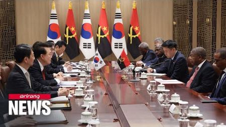 Yoon seeks cooperation with resource-rich Angola as Angolan president wants to...