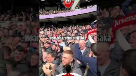 *NEW* Arsenal Chant 🎶Running Down the Wing Saka🎶 #wearethearsenal#premierleague #football #arsenal