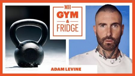 Adam Levine Shows Off His Gym and Fridge | Gym &amp; Fridge | Men&#39;s Health