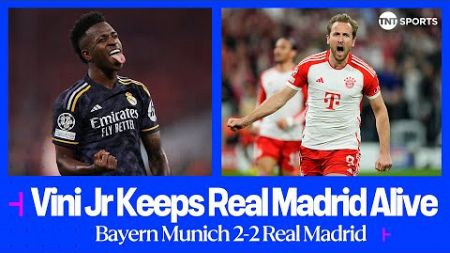 Vinicius Junior rescues Real Madrid at the Allianz Arena | Bayern Munich 2-2 Real Madrid #UCL