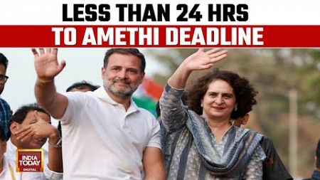 Congress&#39; Amethi And Raebareli Candidate Suspense Continues | Lok Sabha Poll Updates