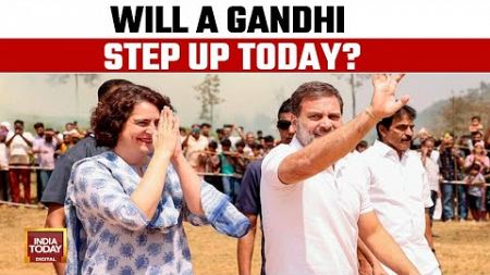 Suspense Over Gandhi Siblings&#39; Nomination Decisions | Congress Candidate Announcements