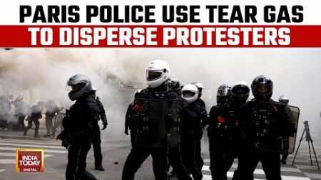 May Day Clashes: Paris Police Use Tear Gas To Disperse Protesters During May Day March