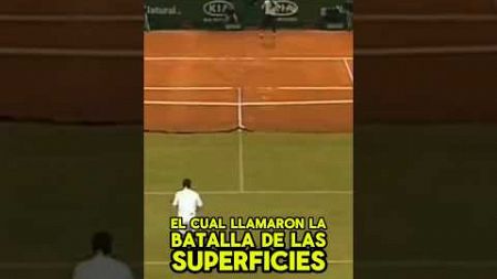La BATALLA de las Superficies entre Rafa Nadal y Roger Federer🎾 #tennis #nadal #federer #alcaraz