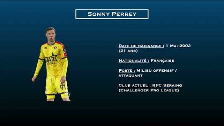 SONNY PERREY - Milieu offensif / Second attaquant