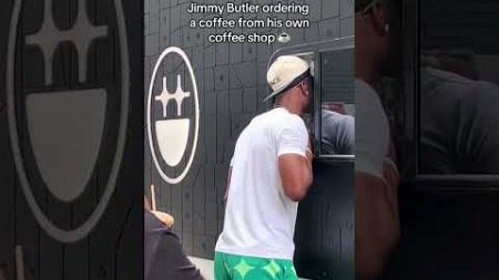 Jimmy Butler’s coffee shop at the Miami Grand Prix 🏎️ #shorts