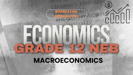 COMPLETE Grade 12 Economics | Macroeconomics | Central Bank Commercial Bank |Tax|Government Finance