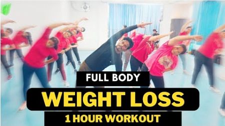 Workout Video | Full Body Workout Video | 1 Hours | Zumba Fitness With Unique Beats | Vivek Sir