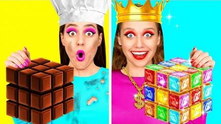Reich vs Pleite Essen Schokolade Challenge | Lustige Food Challenges von DaRaDa Best