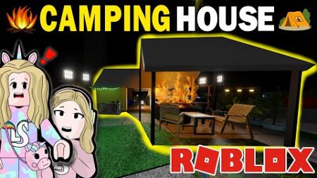 SCP 3008 | Building a CAMPING HOUSE at Night