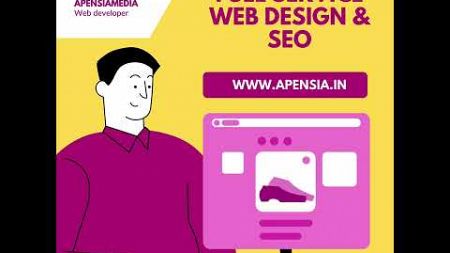 Full service web design &amp; SEO -apensiaMEDIA Visit us at www.apensia.in.