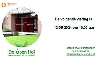 Live uitzending De Open Hof - Hendrik Ido Ambacht,