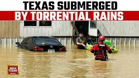 Texas Floods: Torrential Rains Inundate Southeastern Texas, Closing Roads And Schools | India Today