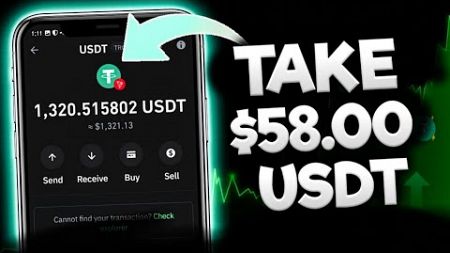 TAKE $58.00 USDT 💰 Latest Site 🔥 Make Money Online