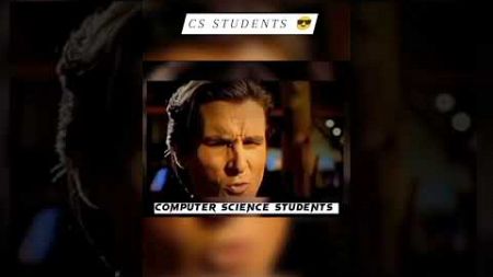 Attitude of computer science student #computerscience #attitude #cs #collegelife #college