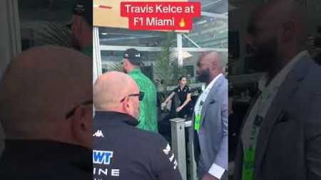 Travis Kelce in all green 🐍 👀 #shorts