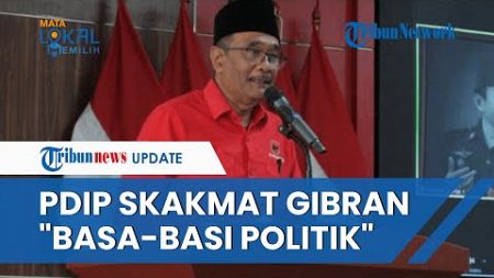 Reaksi Pedas PDIP soal Niat Gibran Konsultasi ke Megawati: Masih Percaya Dia? Cuma Basa-basi Politik