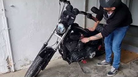 Kaltstart Harley Dyna FXDX - Verkauf