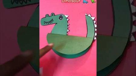 Easy Dinosaur craft, New Creative ideas for kids #dinosaur #youtube #trending #craft #shorts #viral