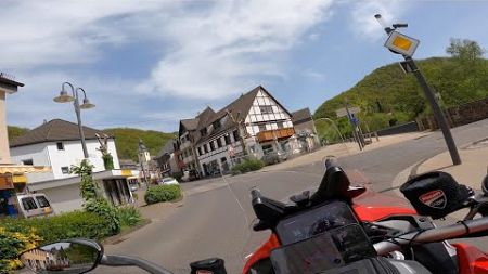 Eifel, Heimbach und Umgebung mit der Ducati Multistrada V4S