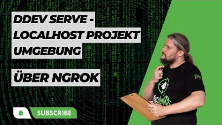 DDEV Serve - Localhost Projekt Umgebung über NGROK als Link zur Verfügung stellen